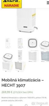 Mobilná klimatizácia