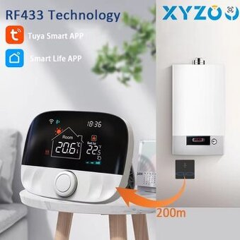 Bezdrôtový izbový termostat RF433