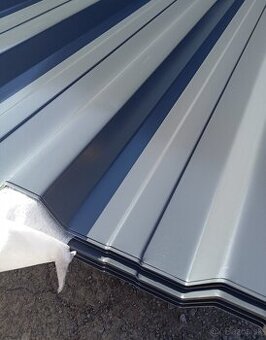 Trapezový plech T-35 Antracit obojstranný 0,6hr. 2m