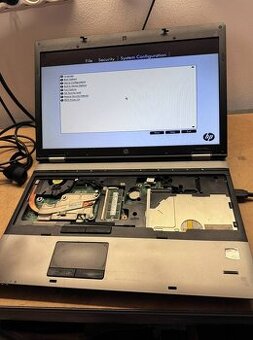 Predám pokazený notebook na náhradné diely zn.HP 6555b.