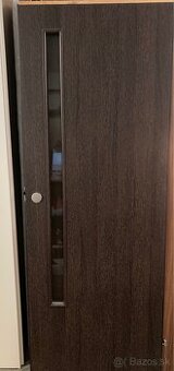 Dvere izbové tmavý dub
