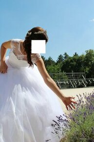 Svadobné šaty S - 1