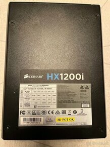 Corsair HX1200i, ATX, 1200W, 80 PLUS Platinum