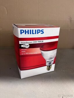 Infražiarovka 175W Philips úsporná červená