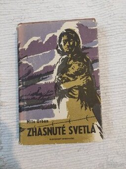Kniha pre zberatelovsl s podp Milo Urban zhasnute svetla