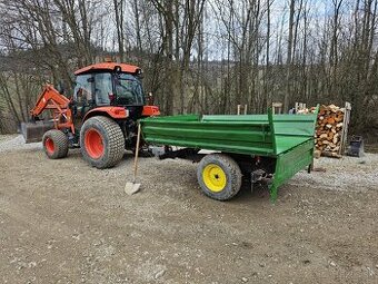 Náves vlečka za traktor 3t, Rehos.