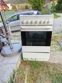 Predám plynový sporák s elektrickou rúrou