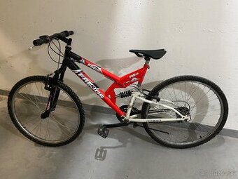 Celoodpruženy bicykel