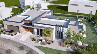 Pozemok 838m² s moderným projektom RD a stavebným povolením
