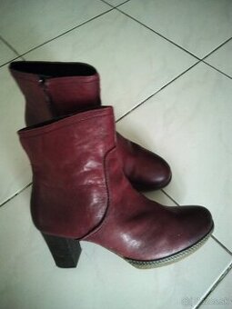 Cizmy kozene, zn. GABOR, znizena cena