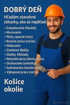 Hladam stavebne zákazky