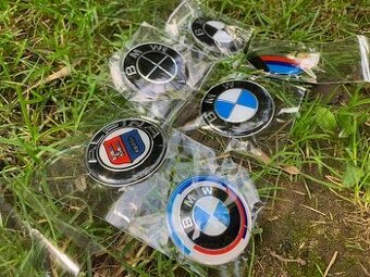 MIX BMW 45MM 74MM 78MM 82MM ZNAKY CIERNE MODRE BIELE