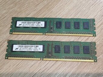 RAM Micron DDR3 2x 1GB 1333 MHz, CL9