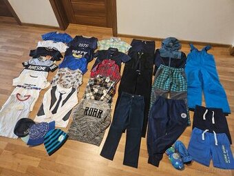 Balík chlapc.oblecenia oblecenia č.116 na 5 - 6 rokov