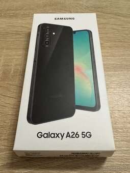 Samsung Galaxy A26 5G — 6GB/128GB Black