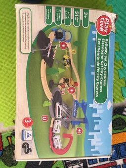 Dreveny vlacik lidl 2 varianty