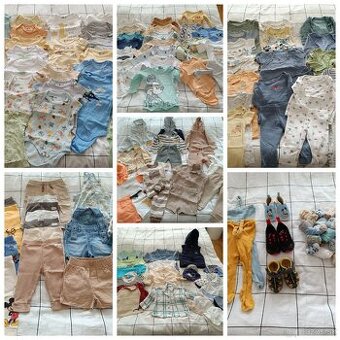 Predám balík detského oblečenia veľkosť 74/80