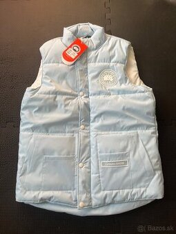 Canada Goose modra vesta velkost L