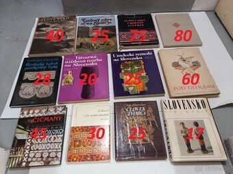 Knihy o krojoch, ľudovom odeve, výšivkách