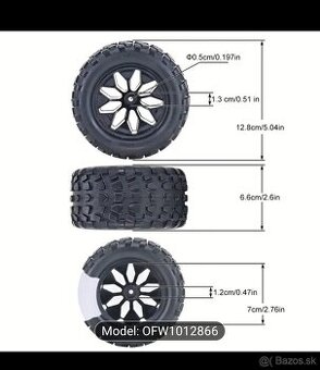 Rc pneumatiky na traxxas