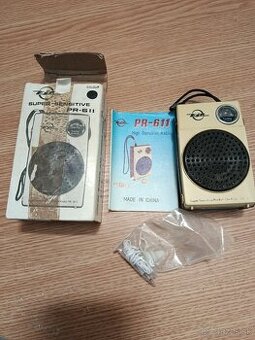 Predám vreckové rádio  ktoré je dodávané v originálnom