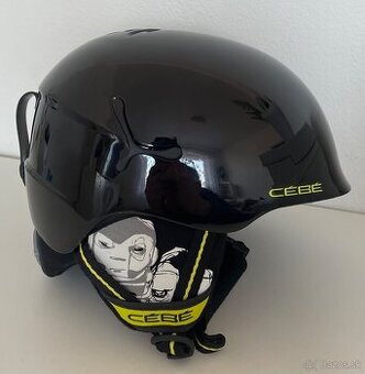 Detská lyžiarska prilba+okuliare