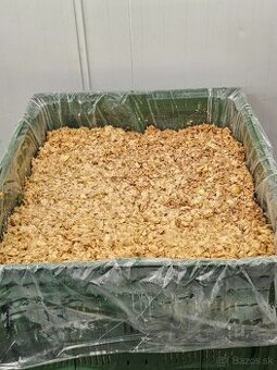 Predám zemiakové šupy z lisu, organický gastro vedľ. produkt