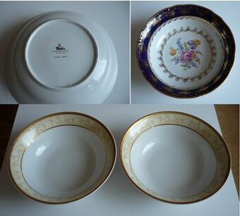 porcelánové misky....