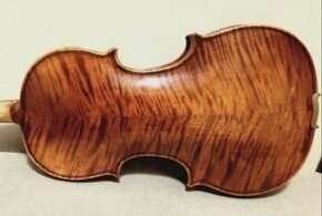 husle 4/4 model Stradivari tiger stripes - 1