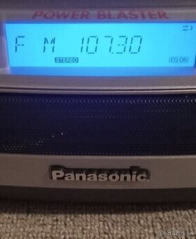 Top Model Panasonic radio sCD  220v sieť aj Baterky