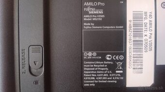 Amilo pro v3505 na nahradne diely