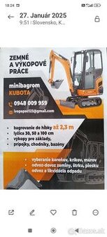 Zemné a výkopové práce