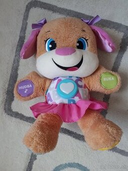 Hovoriaca psíkova sestrička Fischer Price