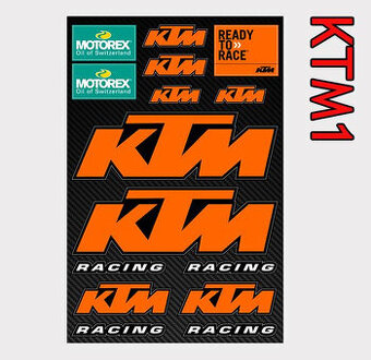 nalepky, polepy, samolepky KTM, Yamaha, Honda, Suzuki,,,