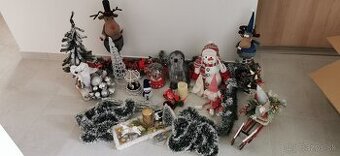 Veľký vianočný balík dekorácií – 30+ kusov