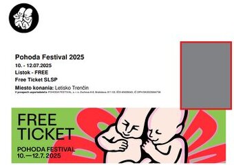 2 listky na Pohodu so vstupom do VIP zony