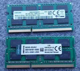 8GB DDR3L 1600Mhz SODIM