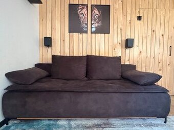 Rozkladací Gauč prémiový sed s úložným priestorom