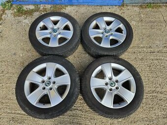 PREDAM ELEKTRONY ŠKODA s pneu 5x112 r16 - zimná sada
