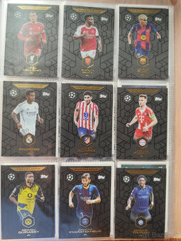 Futbalové kartičky Match Attax 2025/26 Black Edge