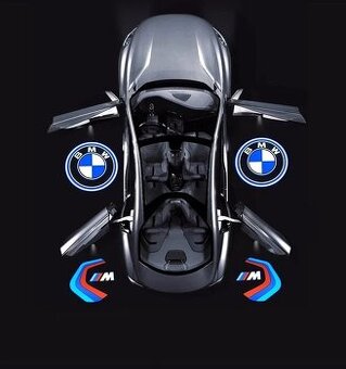 Laserové led logo BMW na podsvícení, projektor