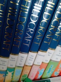 Childcraft knihy 22ks +1ChDictionary, 2slovníčky-iné