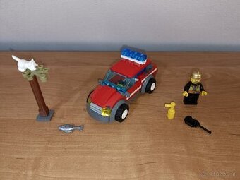 LEGO 60001 City - Auto veliteľa hasičov (nekompletný set)