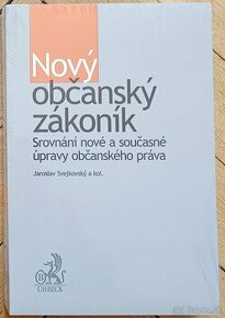 Nový občanský zákoník. Srovnání nové a současné úpravy