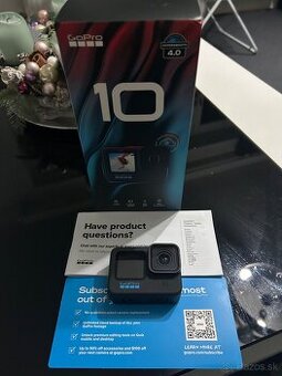 GoPro Hero 10 black Poškodená