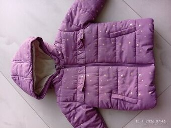Bunda , vesta, kabát 9-12 mes dievča