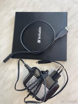 Externá slimline CD/DVD napaľovačka Verbatim