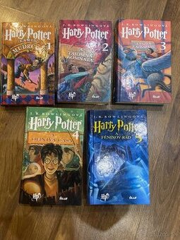 Knihy Harry Potter 1-5