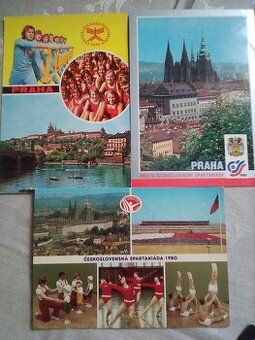 Spartakiáda-pohľadnice