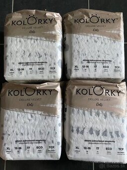 Plienky kolorky deluxe velvet dots